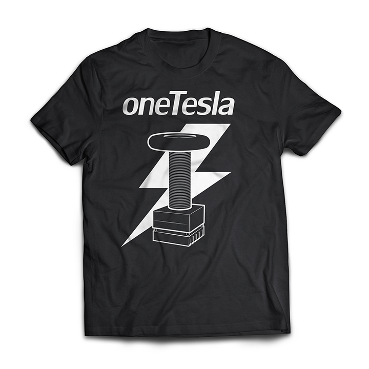 oneTesla T-shirt