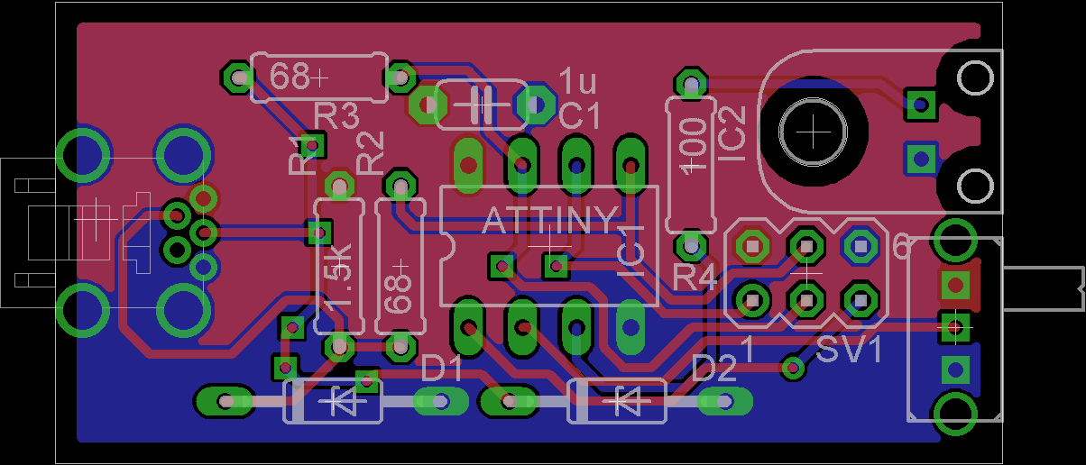 tinyTesla interrupter schematic